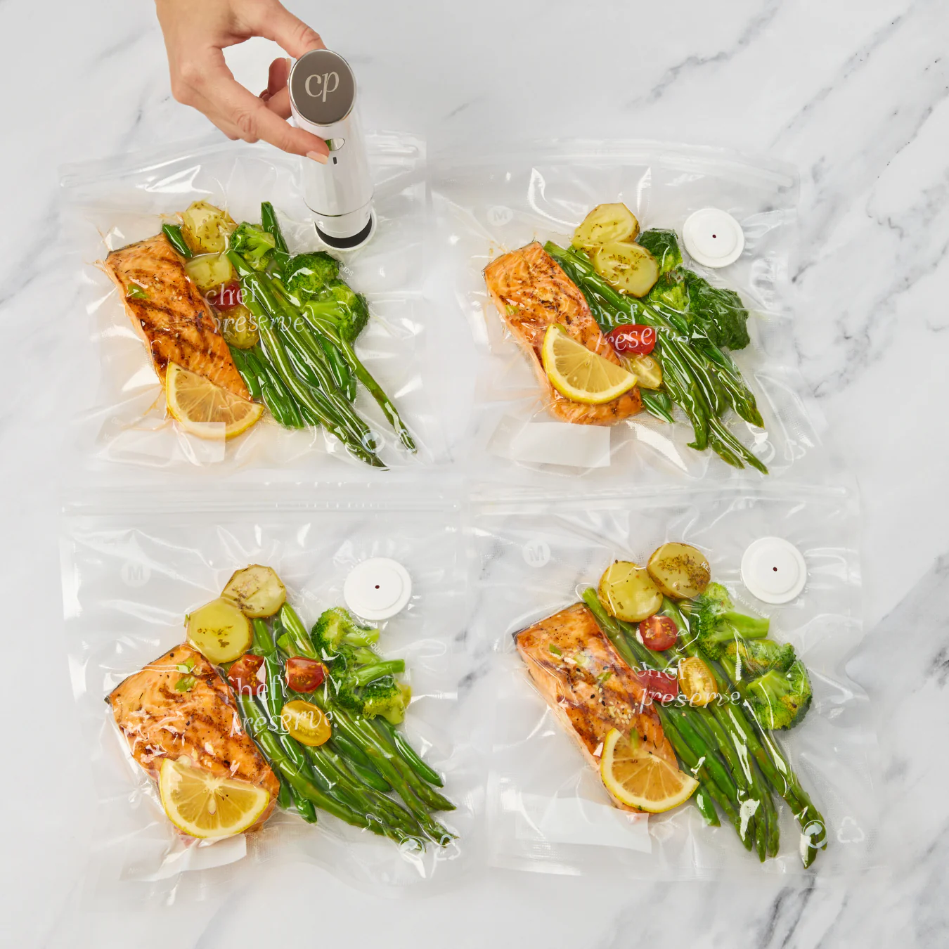 Chef Preserve Compact Vacuum Sealer Meal Prep Bundle - Image 5