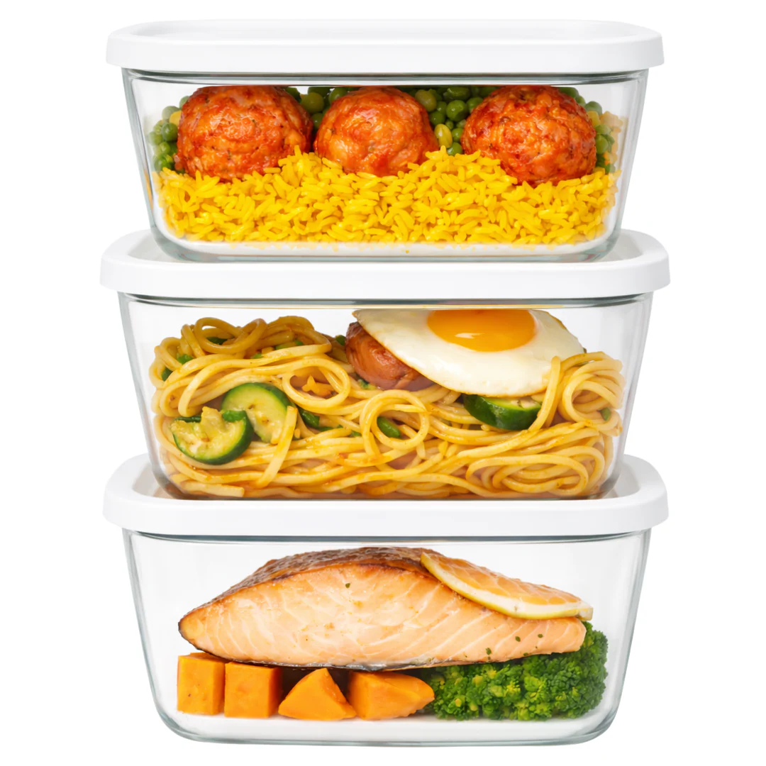 Chef Preserve Meal Prep Glass Vacuum Containers - Image 9